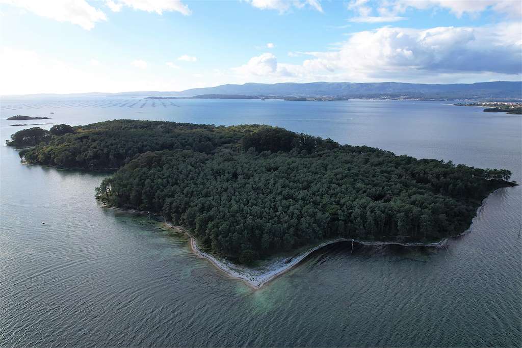 Isla de Cortegada en Vilagarcía de Arousa