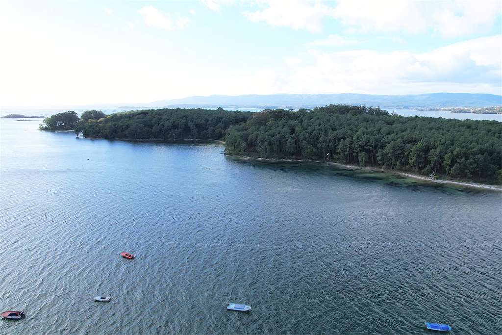 Isla de Cortegada en Vilagarcía de Arousa