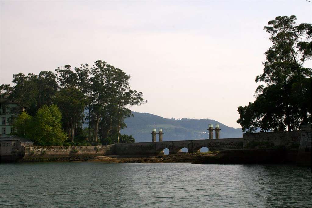 Isla de San Simon en Redondela