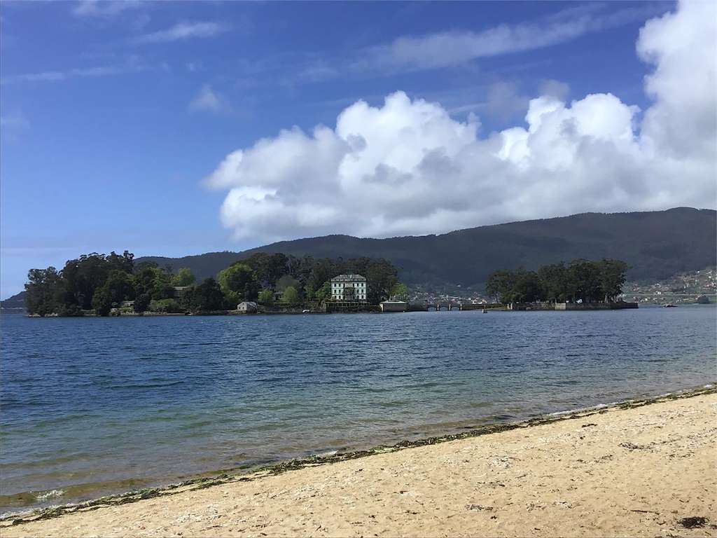 Isla de San Simon en Redondela