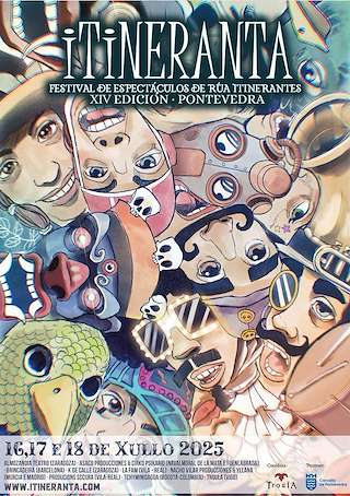 Fechas, información, programa, cartel, imágenes, mapa y ubicación de XIV Itineranta  en  Pontevedra