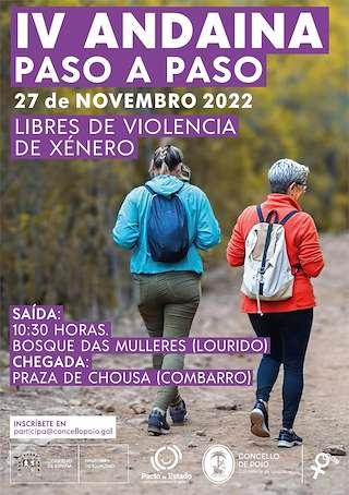 Día Internacional Contra a Violencia de Xénero en Poio