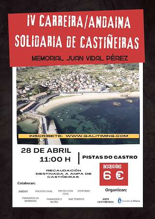 V Carreira - Andaina de Castiñeiras - Memorial Juan Vidal Pérez en Ribeira