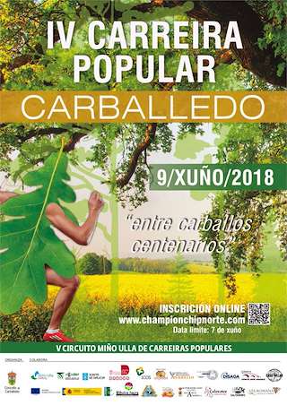 VIII Carreira Popular (2026) en Carballedo
