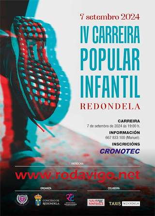 V Carreira Popular Infantil - IV Contrarreloj por Equipos en Redondela