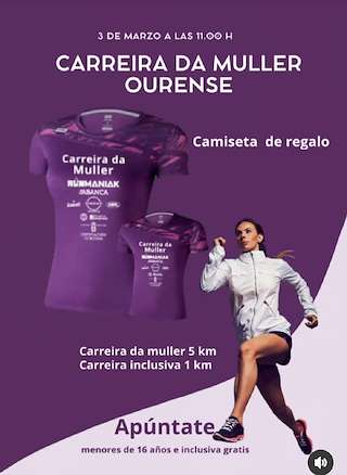 VI Carrera de la Mujer en Ourense