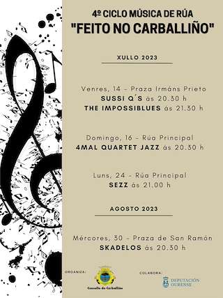 VII Ciclo Música de Rúa Feito no Carballiño (2026)