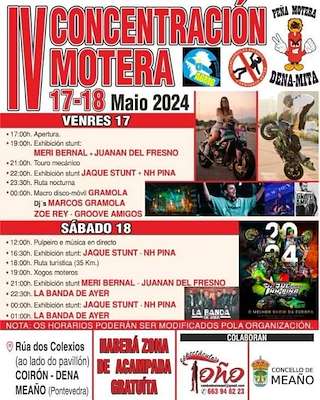 V Concentración Moteira Dena-Mita en Meaño