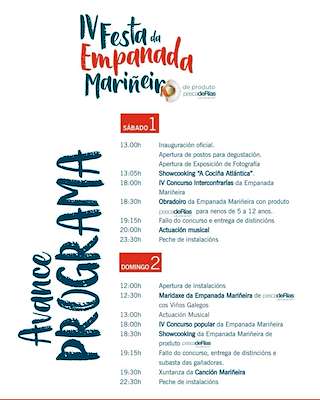 VII Festa da Empanada Mariñeira de Portonovo en Sanxenxo