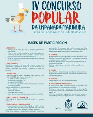 VII Festa da Empanada Mariñeira de Portonovo en Sanxenxo