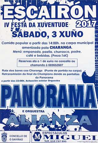 Festa da Xuventude de Escairón (2026) en O Saviñao