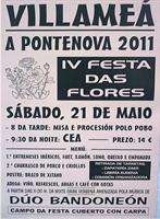 Festa das Flores de Villameá (2026) en A Pontenova