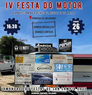 V Festa do Motor de Valladares (2026) en Vigo