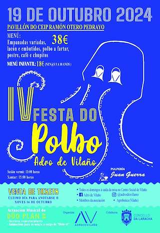 V Festa do Polbo de Vilaño en Laracha