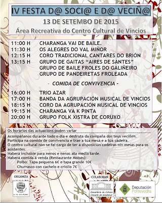 Festa do Socio e do Veciño de Vincios en Gondomar