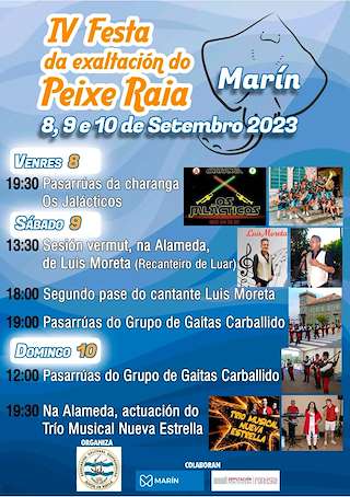 VI Festa Exaltación do Peixe Raia en Marín