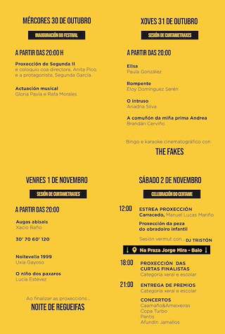 V Fouciño - Festival de Cine en Zas