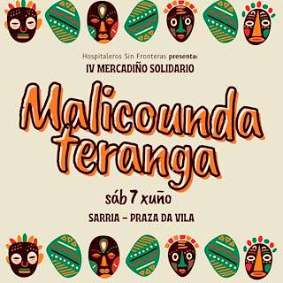 V Mercadillo Solidario Malicounda Teranga en Sarria