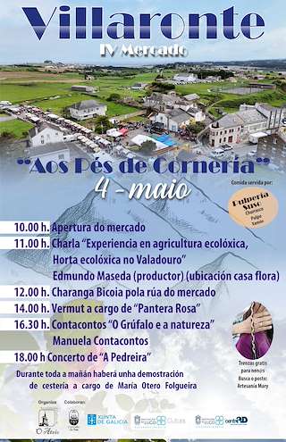 V Mercado de Productos Locais de Villaronte (2026) en Foz