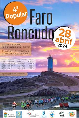 VI Popular Faro Roncudo en Ponteceso