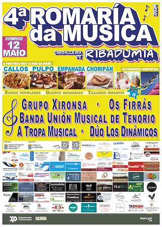 V Romaría da Música en Ribadumia
