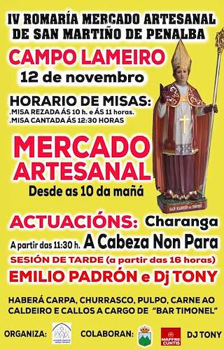 V Romaría e Mercado Artesanal de San Martiño de Penalba en O Campo Lameiro