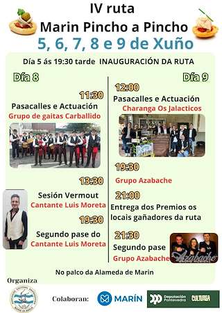 V Ruta Pincho a Pincho en Marín
