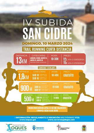 V Subida a San Cidre en Toques