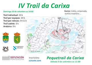 VI Trail da Carixa en Vila de Cruces