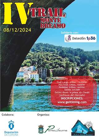 IV Trail Monte Breamo (2025) en Pontedeume