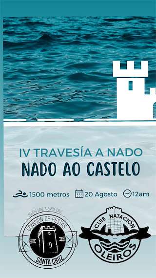 VII Travesía a Nado de Santa Cruz  en Oleiros