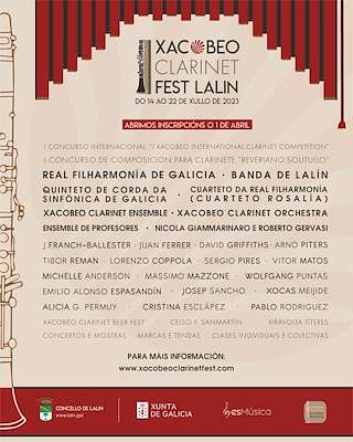 VI Galicia Clarinet Fest en Lalín