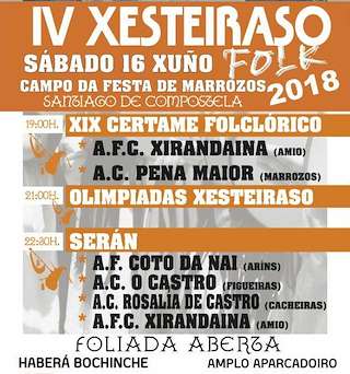 Xesteiraso - Foliada Popular (2026) en Santiago de Compostela