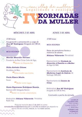 V Xornadas da Muller en Mos