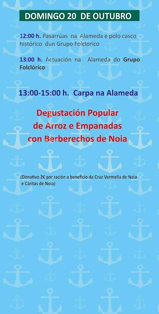 VIII Xornadas de Exaltación do Berberecho (2025) en Noia