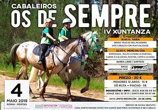 VIII Xuntanza Cabalar Os de Sempre en Portas