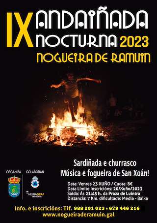 XII Andaiñada Nocturna  (2026) en Nogueira de Ramuín