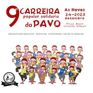 XI Carreira do Pavo (2025) en As Neves