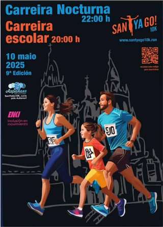 X Carreira Nocturna Santiago 10K (2026)