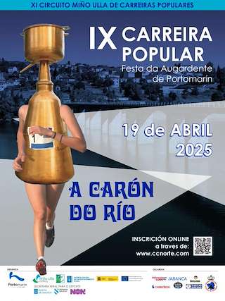X Carreira Popular Festa da Augardente en Portomarín