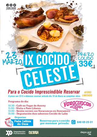 X Cocido Celeste en Lalín