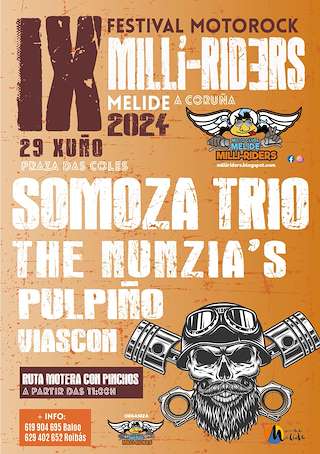XI Concentración Motera Milli Riders (2026) en Melide