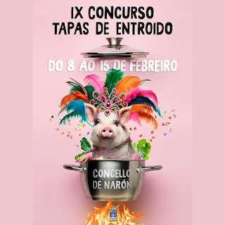 X Concurso Tapas de Entroido en Narón