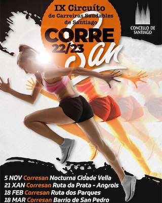 XI Corresan Nocturna Cidade Vella en Santiago de Compostela