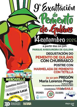 X Exaltación do Pemento de Guláns (2026) en Ponteareas