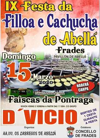 XI Festa da Filloa de Abellá  en Frades