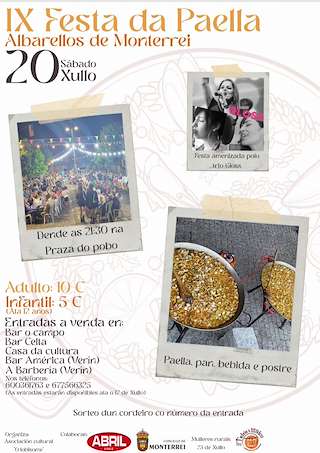 X Festa da Paella en Monterrei