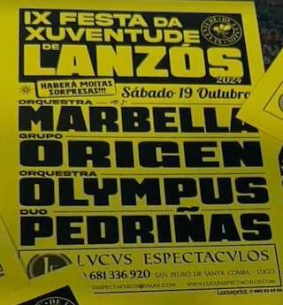 X Festa da Xuventude de Lanzós en Vilalba