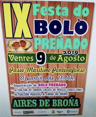 XIII Festa do Bolo Preñado en Outes