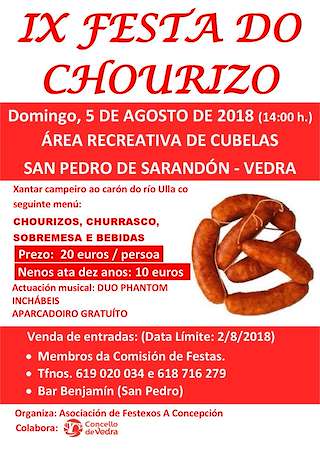 XIV Festa do Chourizo  en Vedra